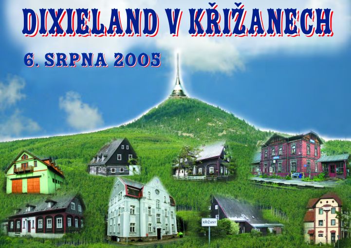 plakát Dixieland Křižany 2005